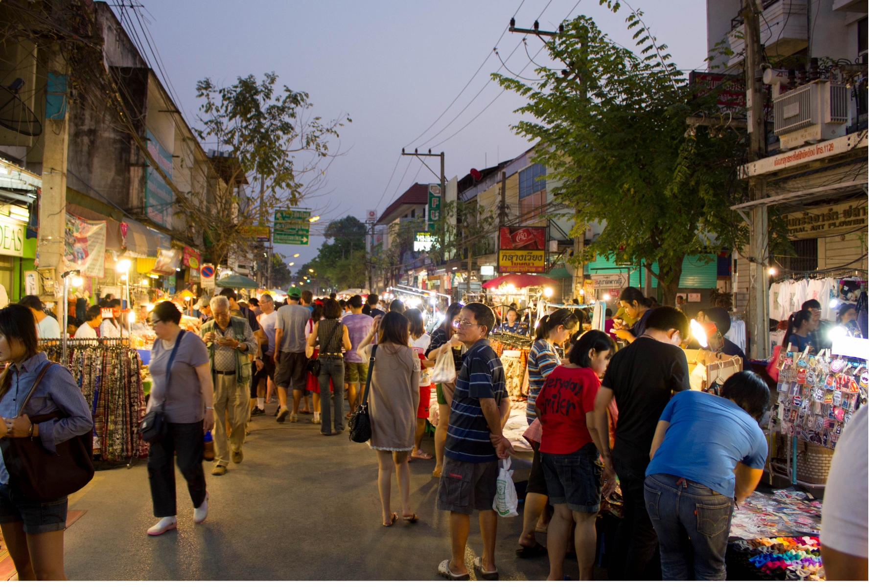 Historic canal-side setting and boutique house frontage in Chiang Mai